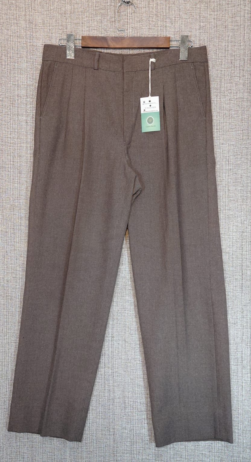 Calça Social Marrom